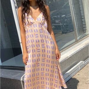 Lisa Says Gah Slip dress, size small